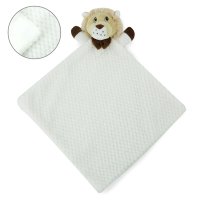 BC46-W: White Waffle Lion Comforter